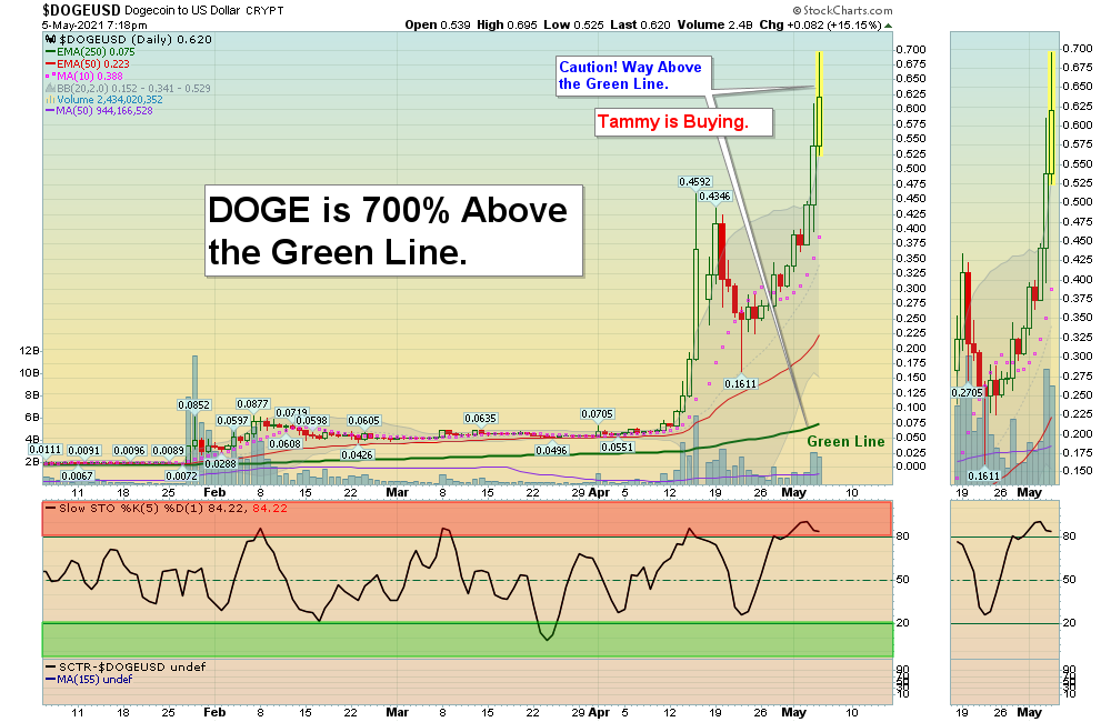 DOGE Chart