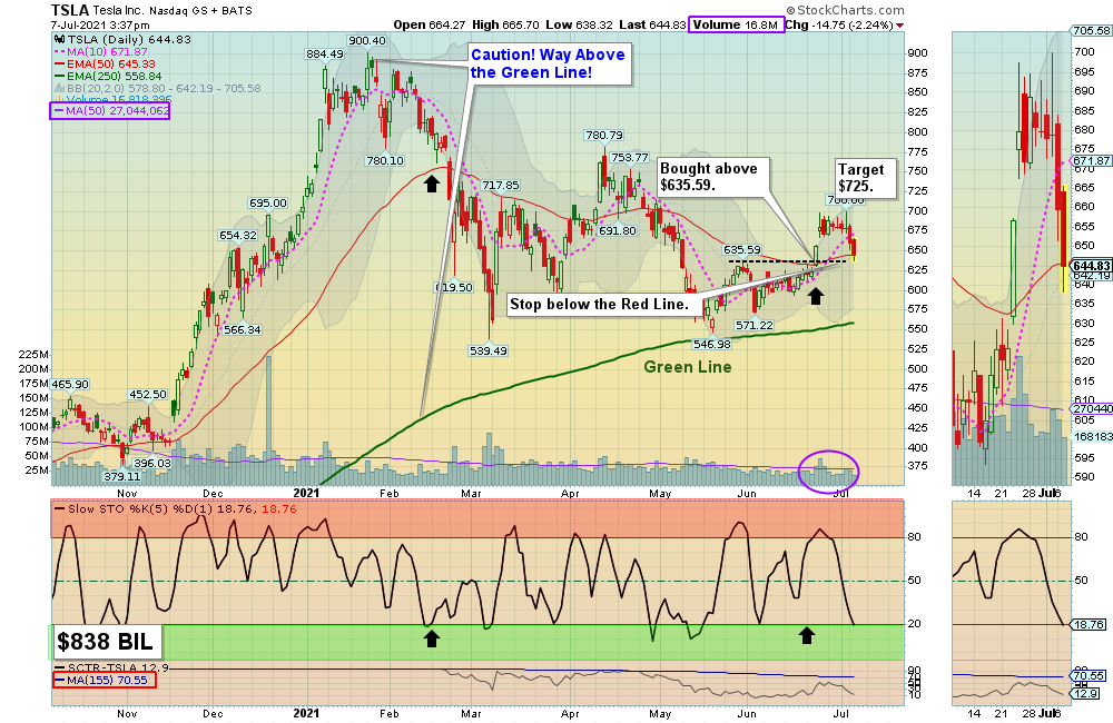 TSLA Chart