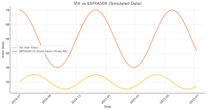 VIX vs $SPXA50R (simulated data)
