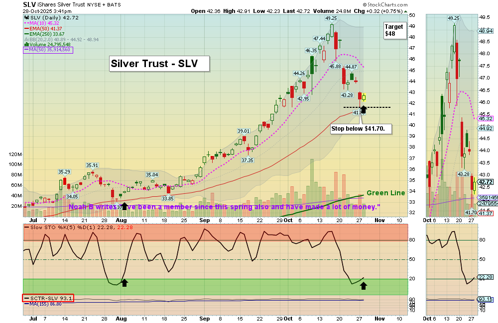SLV chart